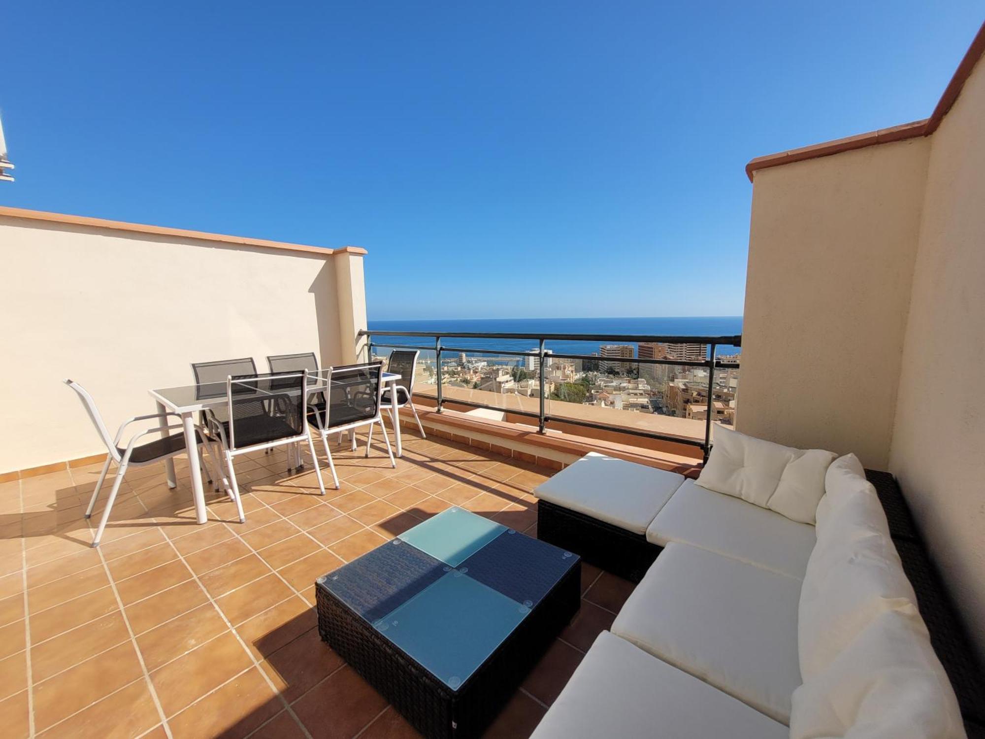 Апартаменты Fantastico Duplex Con Vistas Y Terraza Агвадульсе Экстерьер фото