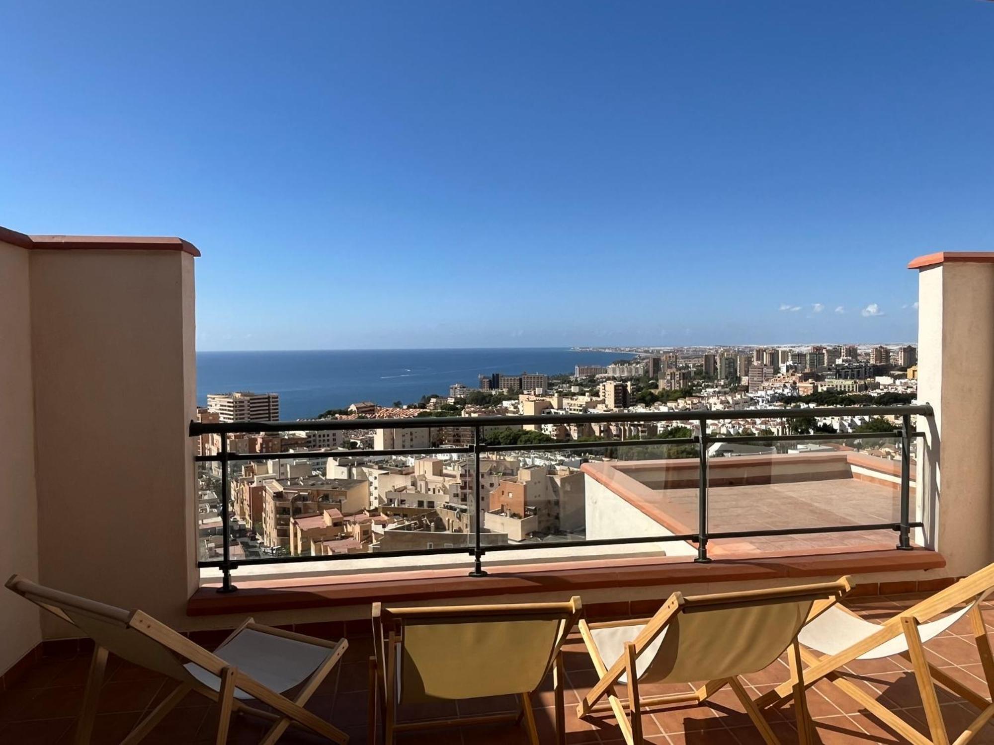Апартаменты Fantastico Duplex Con Vistas Y Terraza Агвадульсе Экстерьер фото