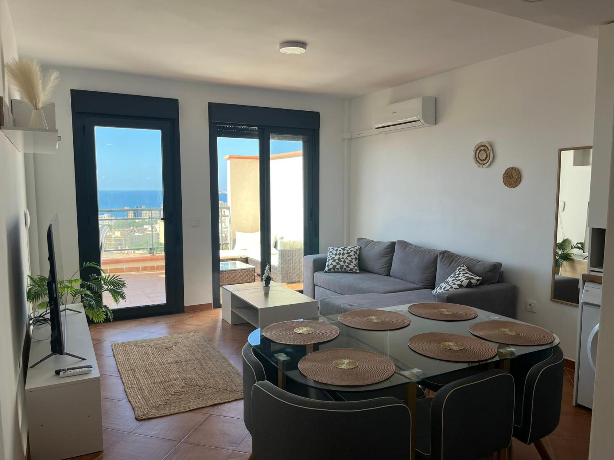Апартаменты Fantastico Duplex Con Vistas Y Terraza Агвадульсе Экстерьер фото